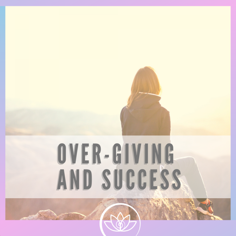 Over-Giving and Success